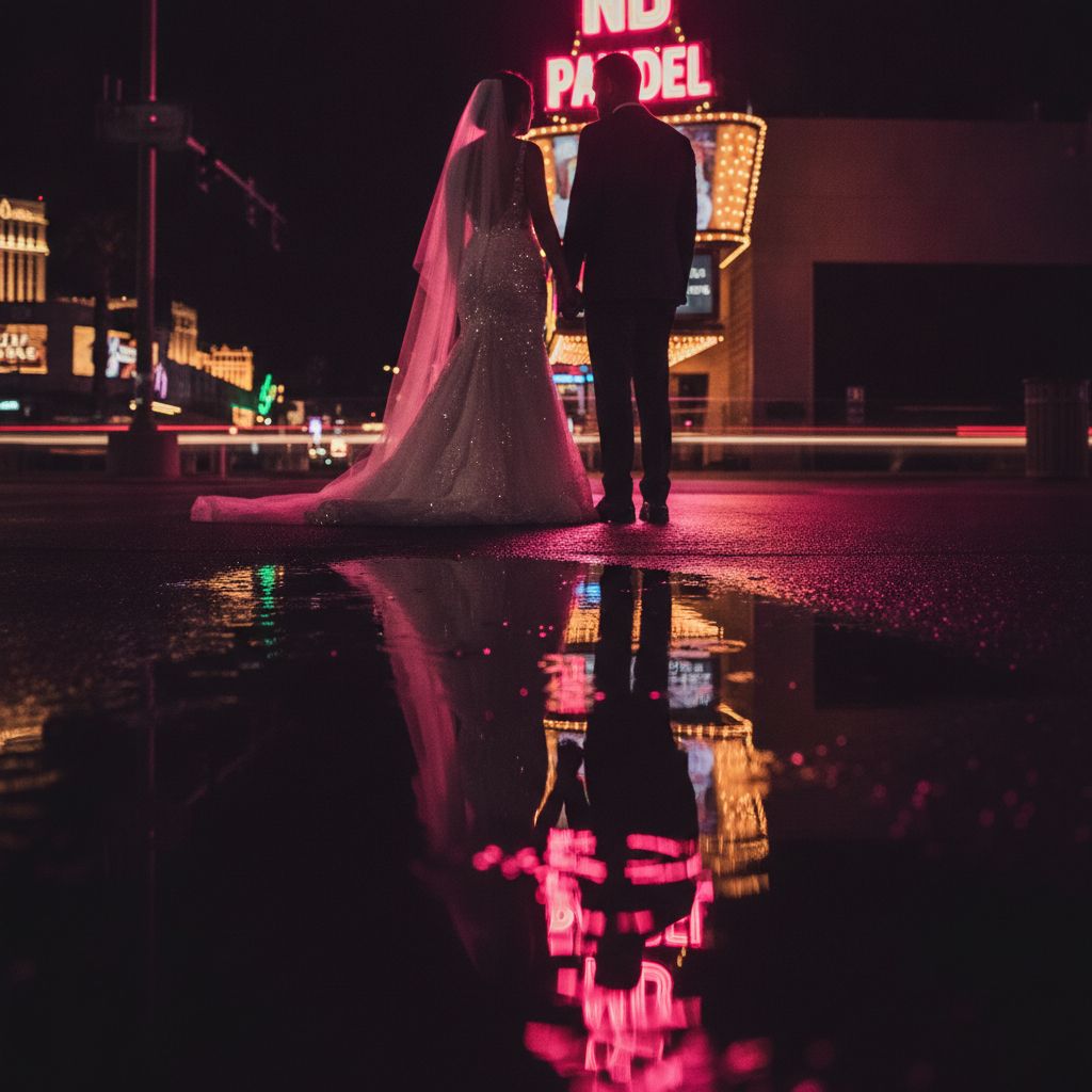 Neon Nights: Shooting Wedding Photos on the Las Vegas Strip